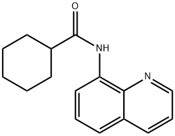 N-(喹啉-8-基)环己烷甲酰胺,666212-75-5,结构式