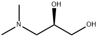 (2R)-3-ジメチルアミノ-1,2-プロパンジオール 化学構造式