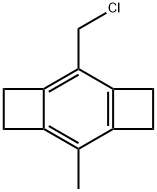 Tricyclo[6.2.0.03,6]deca-1,3(6),7-triene, 2-(chloromethyl)-7-methyl- (9CI),66628-58-8,结构式