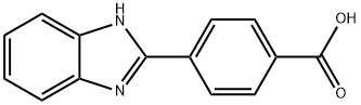 4-(1H-Benzoimidazol-2-yl)-benzoic acid,66631-29-6,结构式