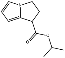 ISOPROPYL 2,3-DIHYDRO-1H-PYRROLIZINE-1-CARBOXYLATE Struktur