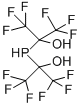 1,1,1,3,3,3-HEXAFLUORO-2-(2,2,2-TRIFLUORO-1-HYDROXY-1-(TRIFLUOROMETHYL)ETHYLPHOSPHANYL)PROPAN-2-OL Struktur