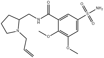 N-(1-알릴-2-피롤리디닐)메틸-2,3-디메톡시-5-설파모일벤즈아미드