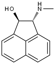 1-Acenaphthylenol,1,2-dihydro-2-(methylamino)-,(1R,2R)-(9CI) Structure