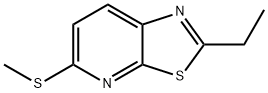 Thiazolo[5,4-b]pyridine, 2-ethyl-5-(methylthio)- (9CI),666702-54-1,结构式