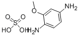 2,5-Diaminoanisole sulfate Struktur
