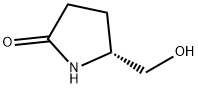 (R)-(-)-5-羟甲基-2-吡咯烷酮,66673-40-3,结构式