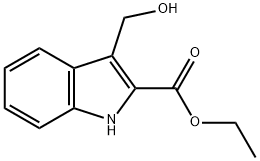 ethyl 3-(hydroxymethyl)-1H-indole-2-carboxylate Structure