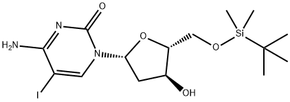 5′-O-(TERT-부틸디메틸실릴)-5-IODO-2′-데옥시시티딘
