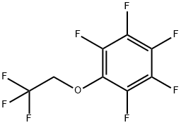 PENTAFLUORO-(2,2,2-TRIFLUOROETHOXY)BENZENE Structure
