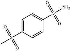4-メチルスルホニルベンゼンスルホンアミド 化学構造式