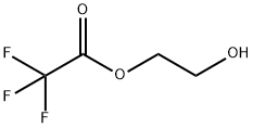 Acetic acid, 2,2,2-trifluoro-, 2-hydroxyethyl ester Struktur