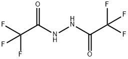 2,2,2-TRIFLUORO-N'-(TRIFLUOROACETYL)ACETOHYDRAZIDE Struktur