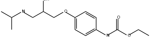 6673-33-2 Carbanilic acid, p-(2-hydroxy-3-(isopropylamino)propoxy)-, ethyl ester