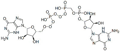 6674-45-9 [[[(2R,3S,4R,5R)-5-(2-amino-6-oxo-3H-purin-9-yl)-3,4-dihydroxyoxolan-2-yl]methoxy-hydroxyphosphoryl]oxy-hydroxyphosphoryl] [(2R,3S,4R,5R)-5-(2-amino-6-oxo-3H-purin-9-yl)-3,4-dihydroxyoxolan-2-yl]methyl hydrogen phosphate