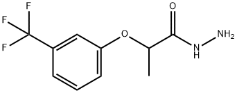 2-[3-(三氟甲基)苯氧基]丙烷肼,667413-01-6,结构式