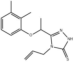 667413-66-3 4-アリル-5-[1-(2,3-ジメチルフェノキシ)エチル]-4H-1,2,4-トリアゾール-3-チオール