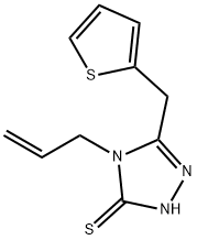 4-ALLYL-5-(THIEN-2-YLMETHYL)-4H-1,2,4-TRIAZOLE-3-THIOL