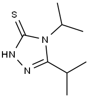 4,5-二异丙基-2H-1,2,4-三唑-3-硫酮,667437-59-4,结构式