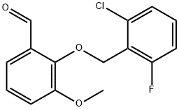 2-[(2-CHLORO-6-FLUOROBENZYL)OXY]-3-METHOXYBENZALDEHYDE price.