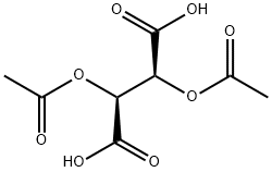 (+)-二乙酰基-D-酒石酸,66749-60-8,结构式