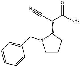 2-[1-Benzyl-pyrrolidinylidene]-2-cyano-acetamide|