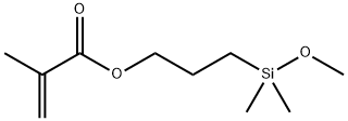 甲基丙烯酰氧基丙基二甲基甲氧基硅烷,66753-64-8,结构式