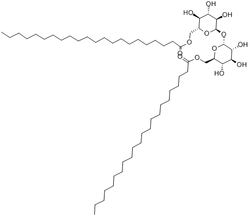 トレハロース-6,6-ジベヘナート 化学構造式