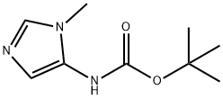 tert-butyl 1-Methyl-1H-iMidazol-5-ylcarbaMate Structure