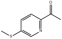 Ethanone, 1-[5-(methylthio)-2-pyridinyl]- (9CI) Structure