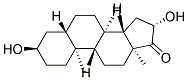 (3R,5S,8R,9S,10S,13S,14S,16S)-3,16-dihydroxy-10,13-dimethyl-1,2,3,4,5,6,7,8,9,11,12,14,15,16-tetradecahydrocyclopenta[a]phenanthren-17-one,66791-83-1,结构式