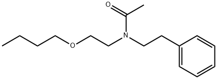 N-(2-Butoxyethyl)-N-phenethylacetamide,66827-59-6,结构式