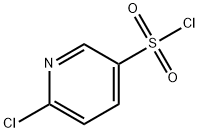 2-氯吡啶-5-磺酰氯,6684-39-5,结构式