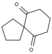 スピロ[4.5]デカン-6,10-ジオン 化学構造式