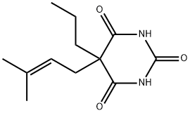 5-(3-메틸-2-부테닐)-5-프로필바르비투르산