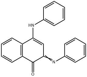 4-(Phenylamino)-2-(phenylimino)naphthalen-1(2H)-one,66855-48-9,结构式