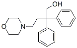 2,2-Diphenyl-4-morpholino-1-butanol,66859-69-6,结构式