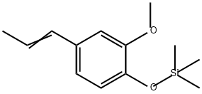 [2-Methoxy-4-(1-propenyl)phenoxy]trimethylsilane Structure