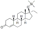 (17S)-17-(Trimethylsiloxy)-19-norpregn-4-en-3-one,6689-89-0,结构式