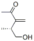 2-Pentanone, 5-hydroxy-4-methyl-3-methylene-, (4R)- (9CI) Struktur