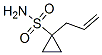 Cyclopropanesulfonamide, 1-(2-propenyl)- (9CI) Structure