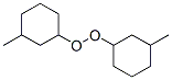 Bis(3-methylcyclohexyl) peroxide Struktur