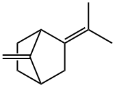 7-Methylene-2-(1-methylethylidene)bicyclo[2.2.1]heptane,66929-97-3,结构式