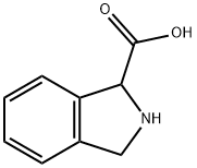 2,3-ジヒドロ-1H-イソインドール-1-カルボン酸 化学構造式