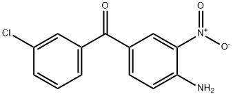 (4-AMINO-3-NITRO-PHENYL)-(3-CHLORO-PHENYL)-METHANONE,66938-61-2,结构式