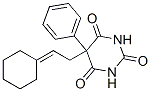 5-(2-Cyclohexylideneethyl)-5-phenylbarbituric acid,66940-57-6,结构式