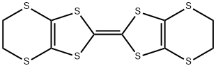ビス(エチレンジチオ)テトラチアフルバレン 化学構造式