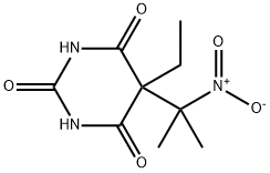 5-Ethyl-5-(1-methyl-1-nitroethyl)barbituric acid,66968-90-9,结构式