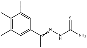 3',4',5'-Trimethylacetophenone thiosemicarbazone Structure