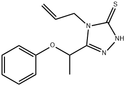669705-40-2 4-アリル-5-(1-フェノキシエチル)-4H-1,2,4-トリアゾール-3-チオール
